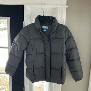 COLUMBIA Women’s GRAY Quilted Winter Jacket SZ SMALL